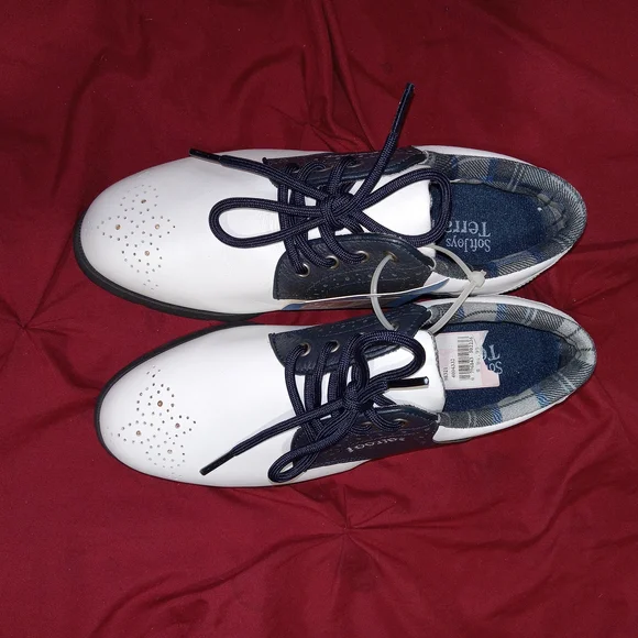 Footjoy Softjoy Terrains Shoes Womens Size 6 Golf Shoes With Spikes NWT Cushion - Picture 14 of 15